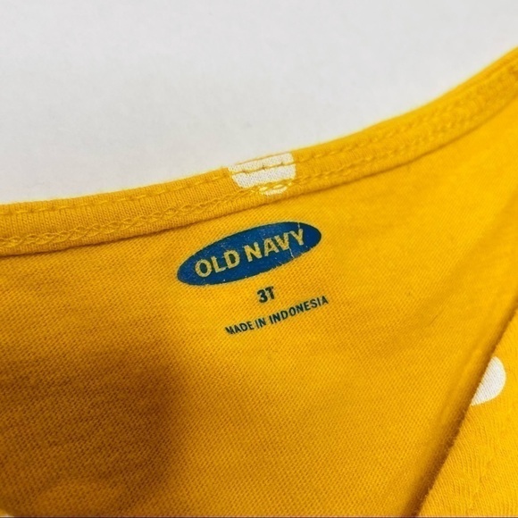 OLD Navy Polka Dot Peplum Faux Wrap Top for Toddler Girls - Picture 4 of 6